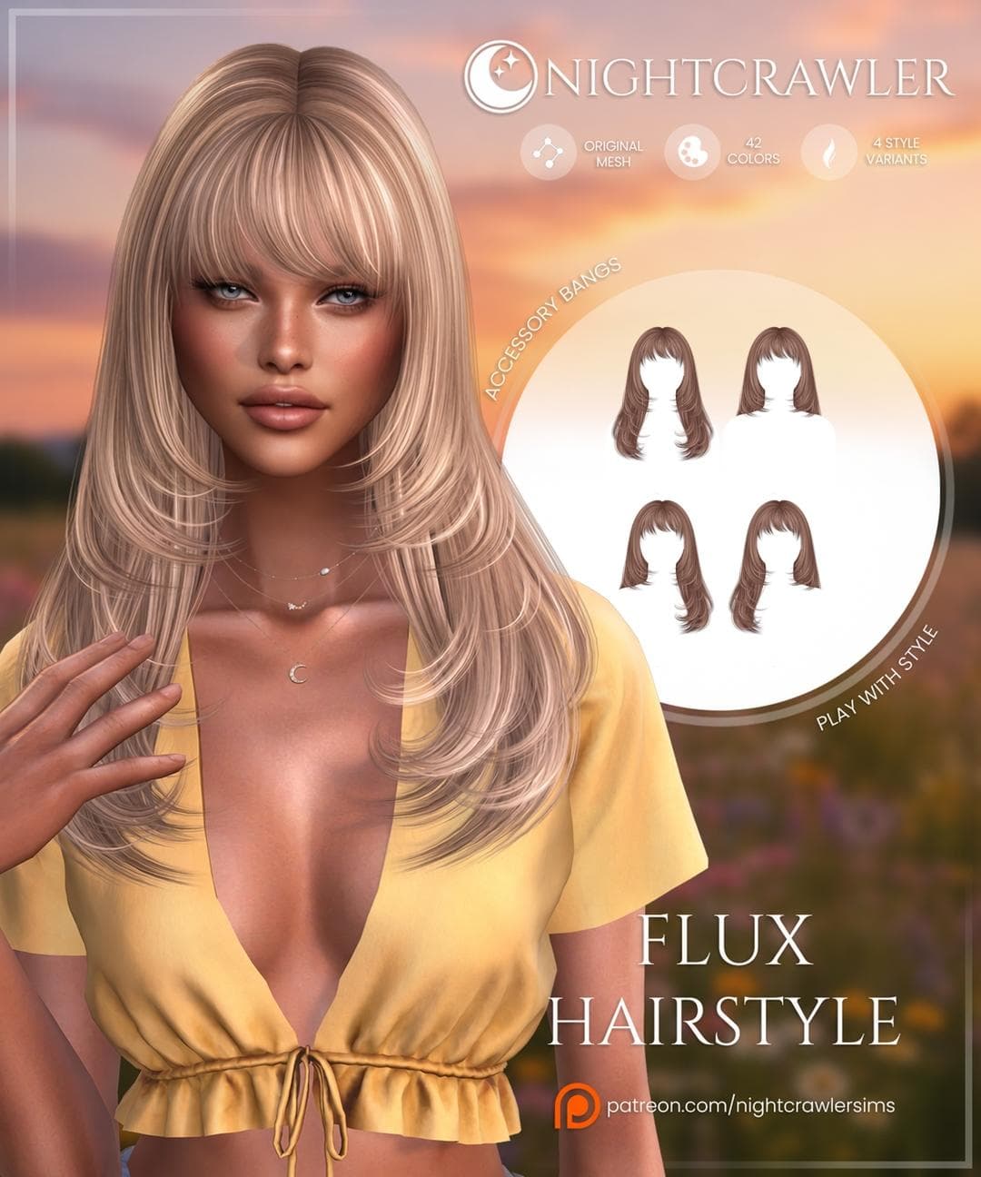 Прическа Flux Hair